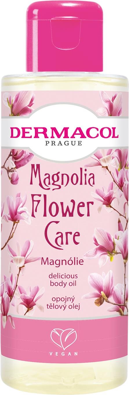 DERMACOL Flower care testápoló olaj Magnólia 100 ml