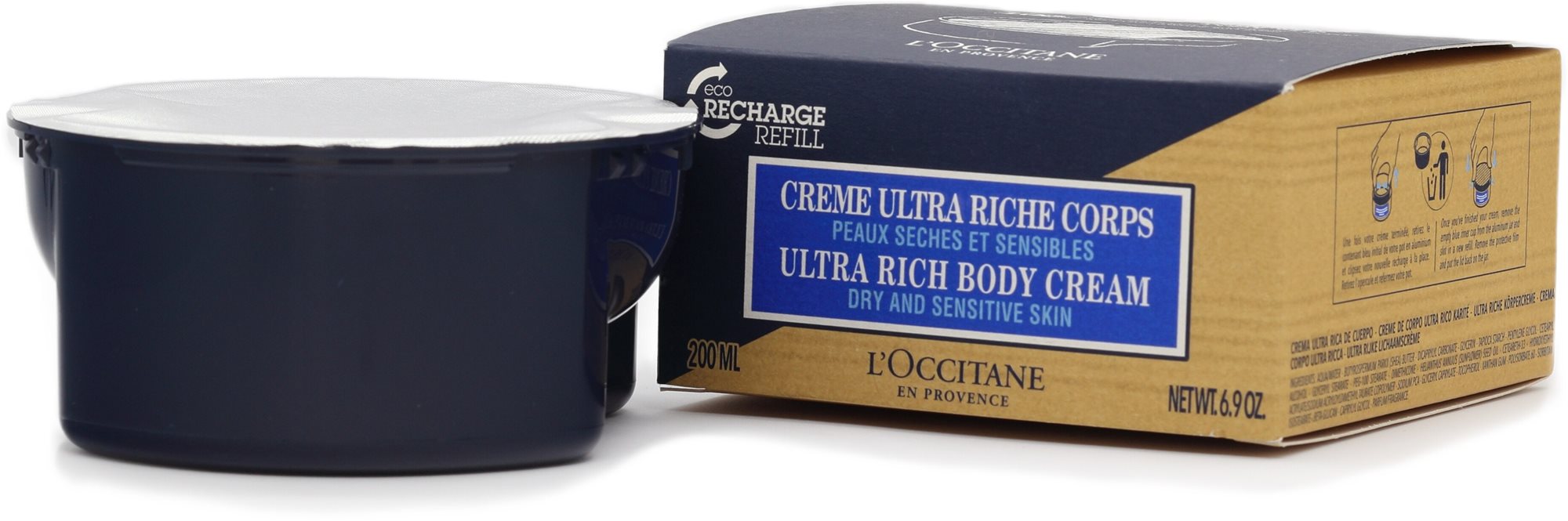 L'OCCITANE Shea Butter Ultra Rich Body Cream Refill 200 ml
