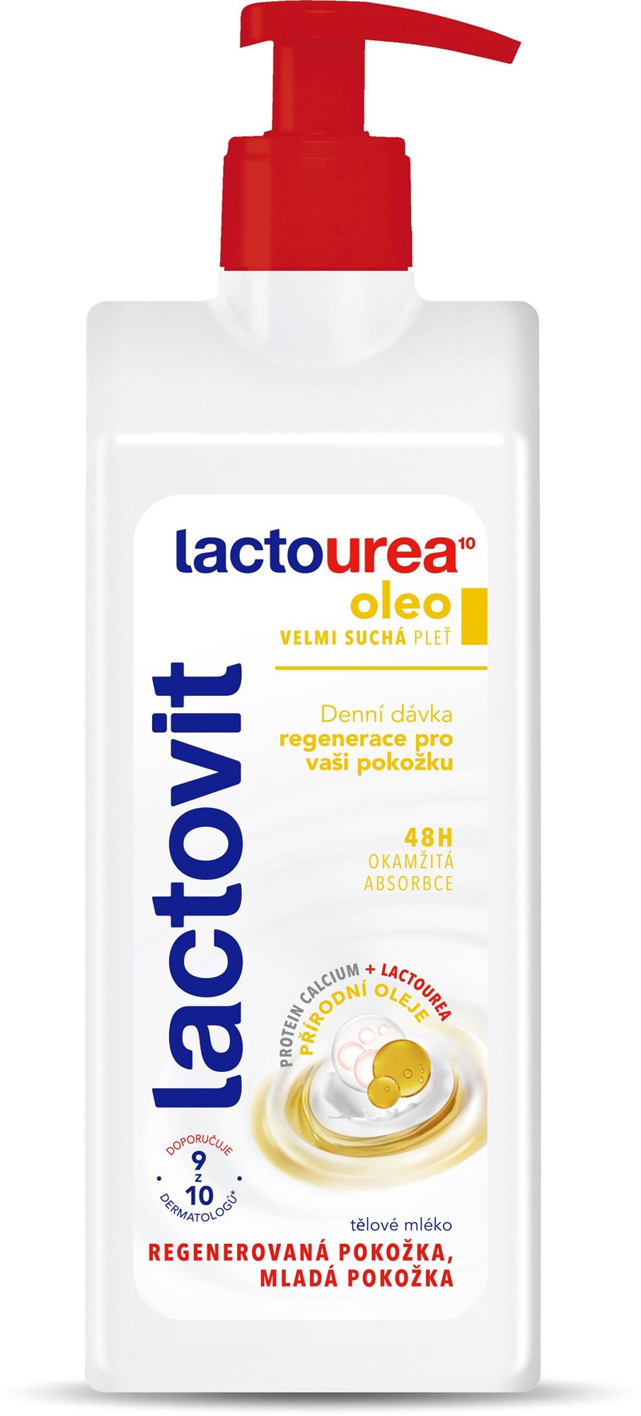 LACTOVIT Lactourea Oleo testápoló 400 ml