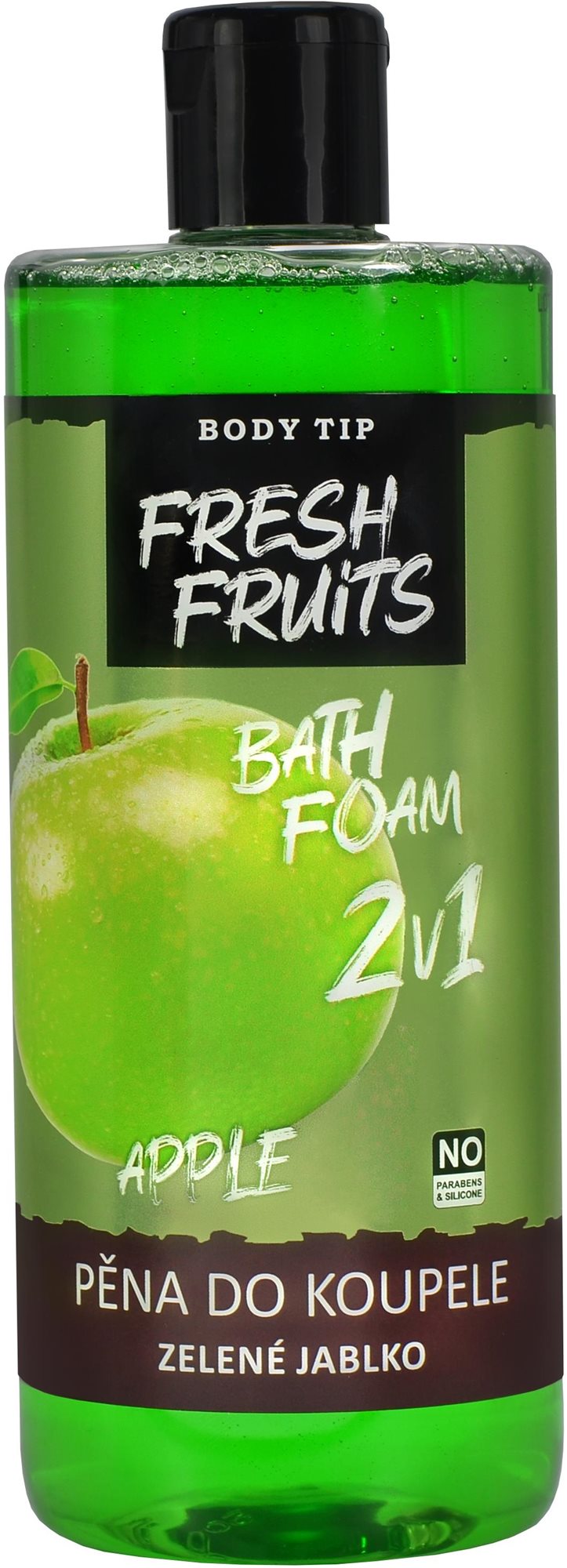 VIVACO Body Tip Fresh Zelené jablko Pěna do koupele 500 ml
