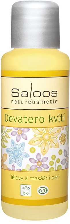 SALOOS Bio Test- és masszázsolaj Kilenc virág 50 ml
