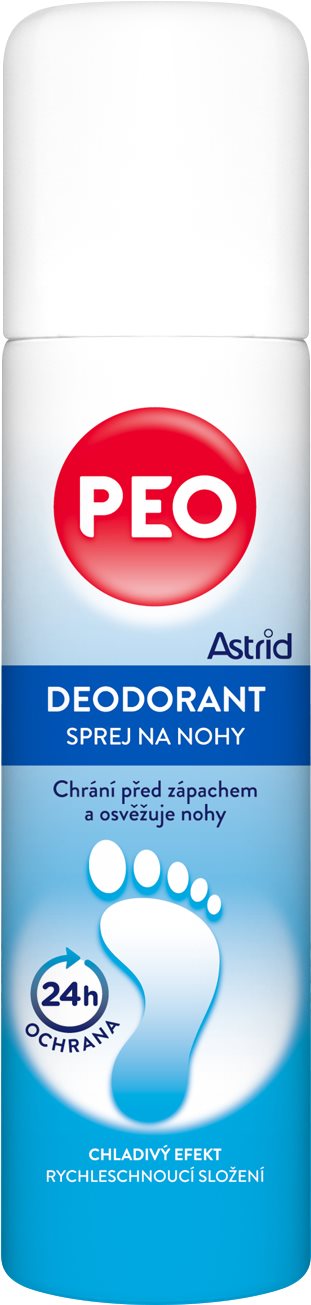 Astrid Lábdezodor spray PEO 150 ml
