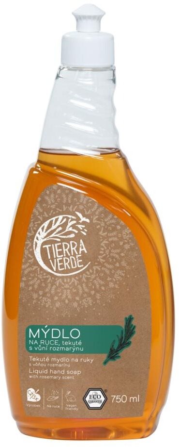 TIERRA VERDE folyékony szappan-Rozmaring, 750 ml
