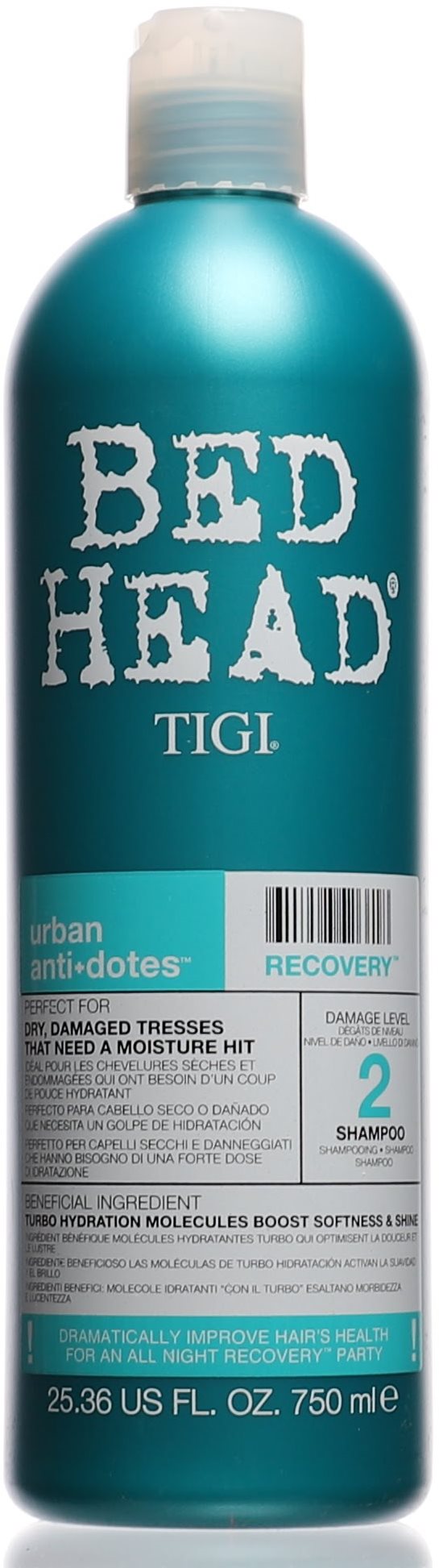 TIGI Bed Head Recovery Shampoo 750 ml