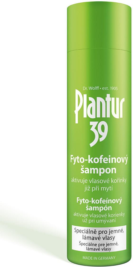 Plantur39 Növényi-koffein sampon vékonyszálú hajra, 250 ml
