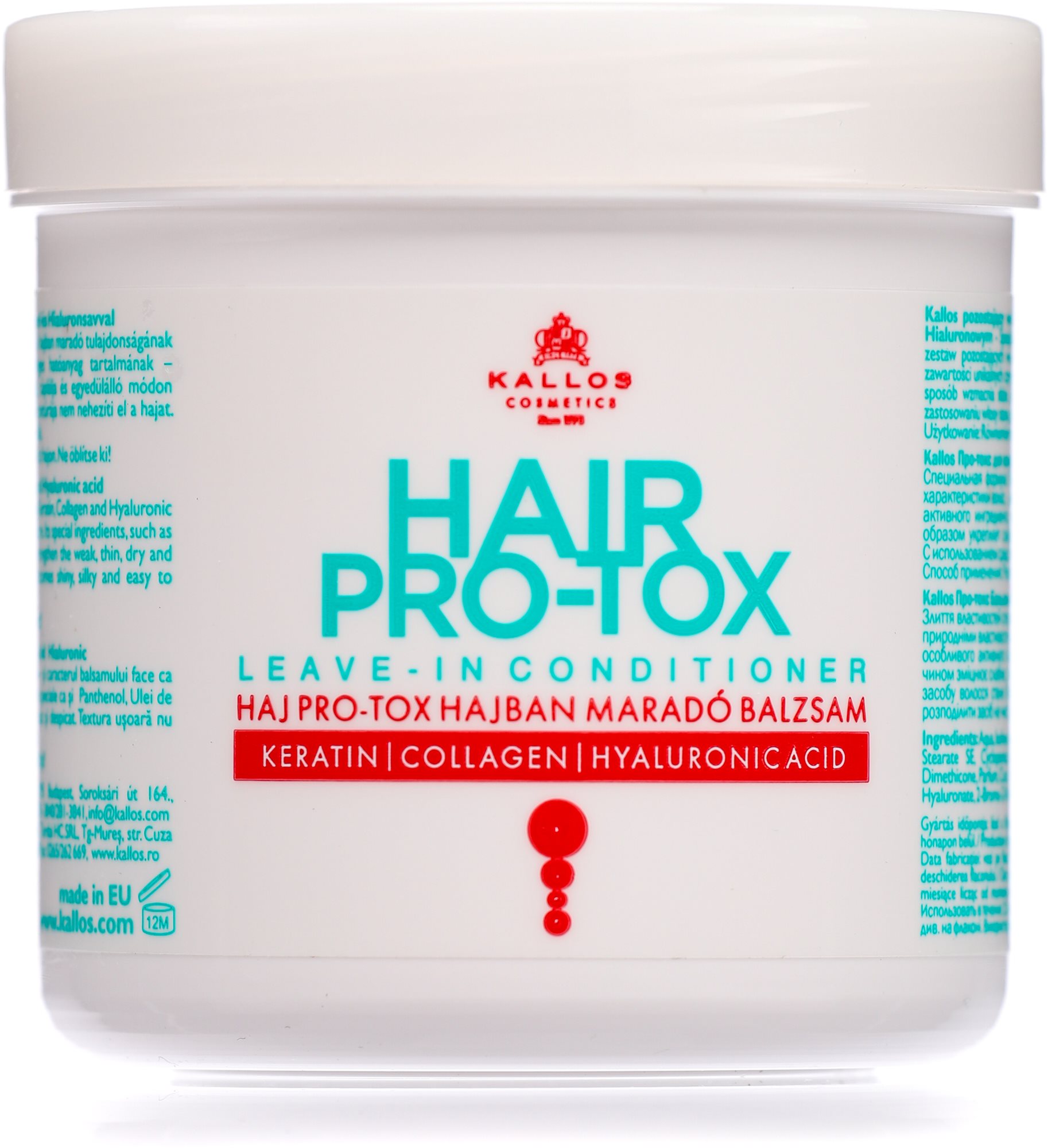 KALLOS Hair Botox Leave-In Conditioner 250 ml
