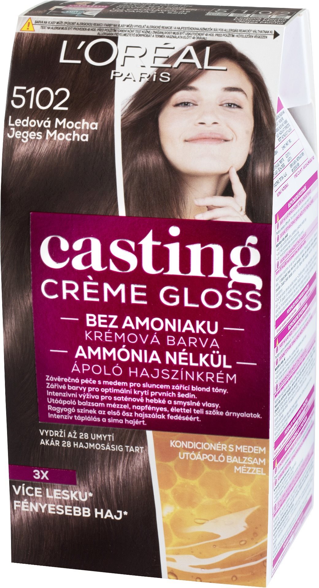 ĽORÉAL CASTING Creme Gloss 510 Jeges mocha 180 ml