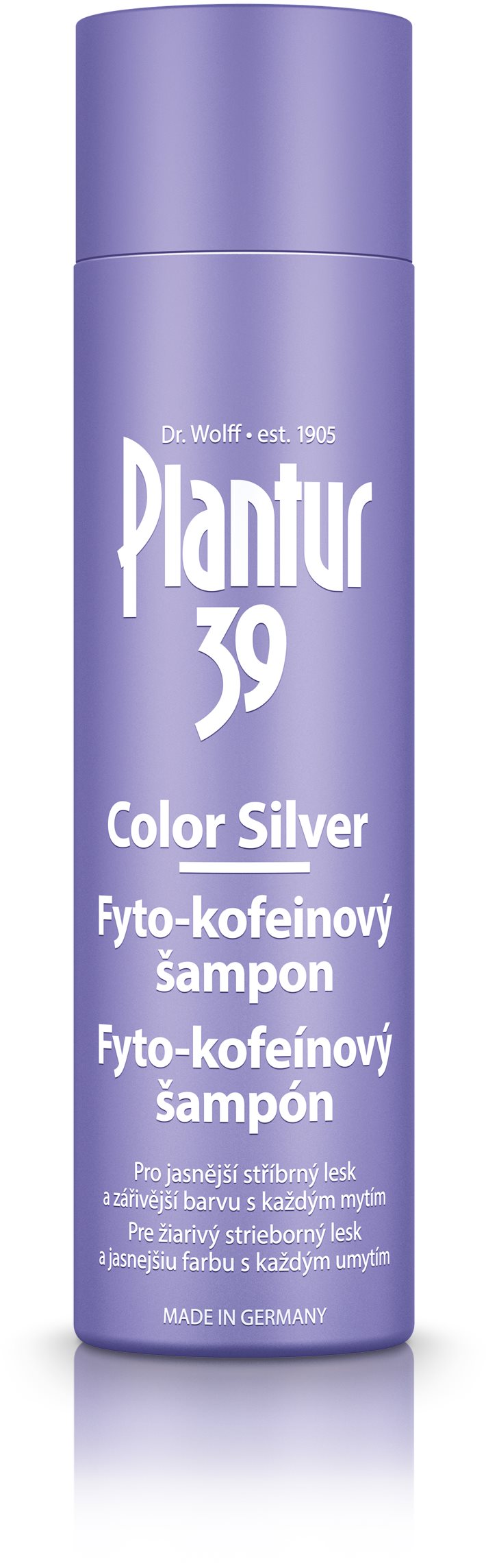 PLANTUR39 Fito-koffein Shampoo Color Silver 250 ml