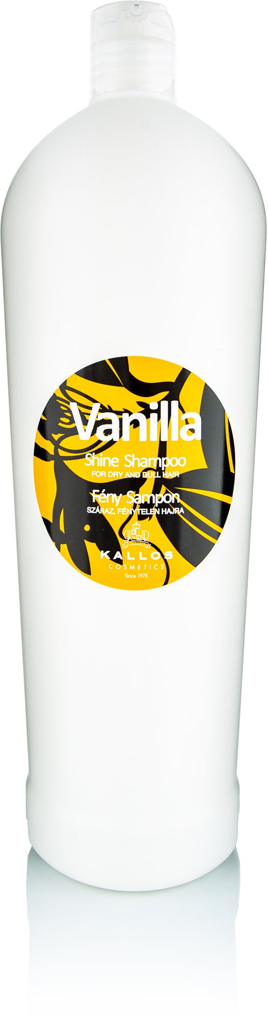 KALLOS Vanilla Shine Dry and Dull Hair Shampoo 1000 ml