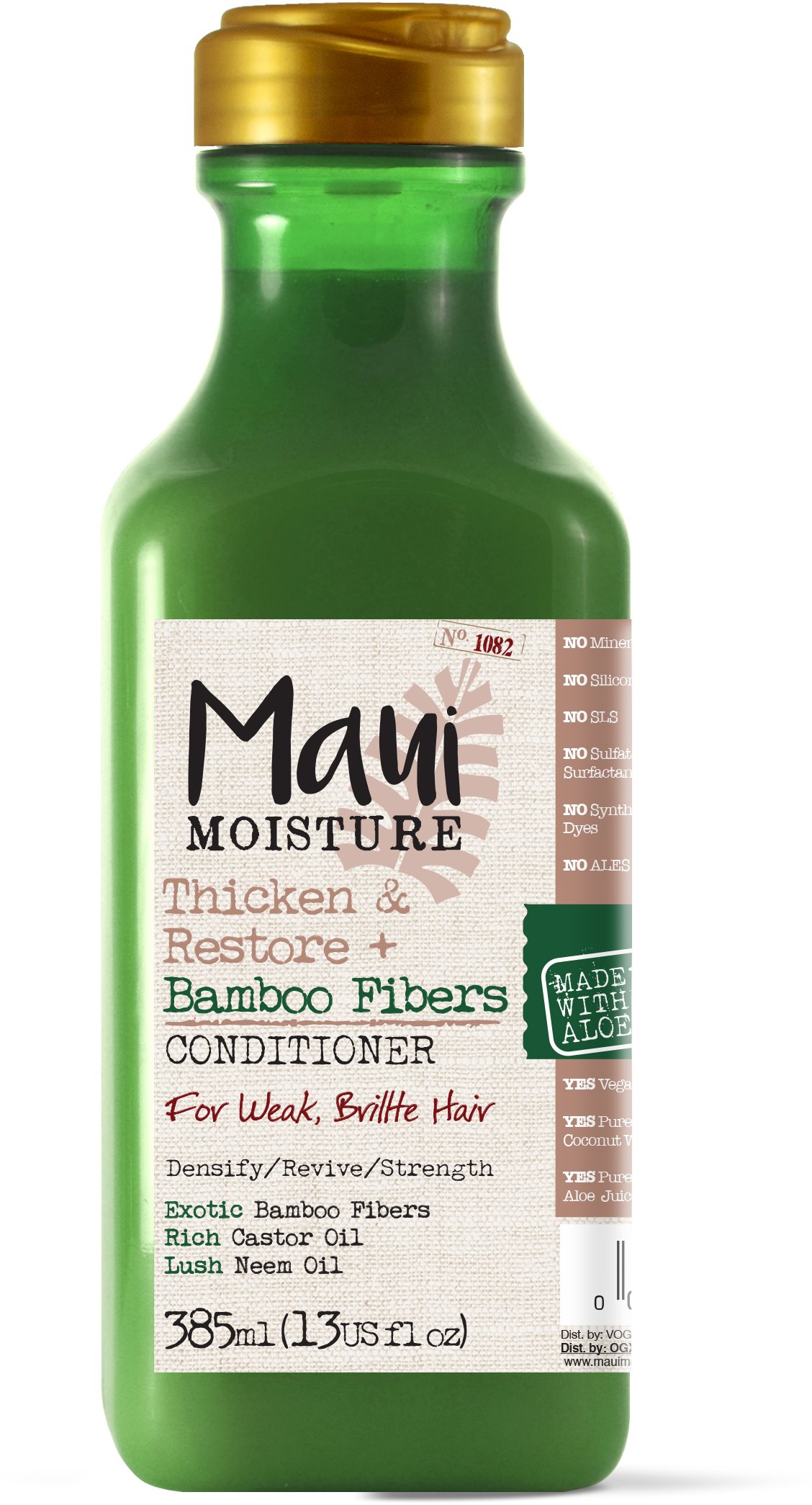 MAUI MOISTURE Bamboo Fibers Weak Hair Conditioner 385 ml