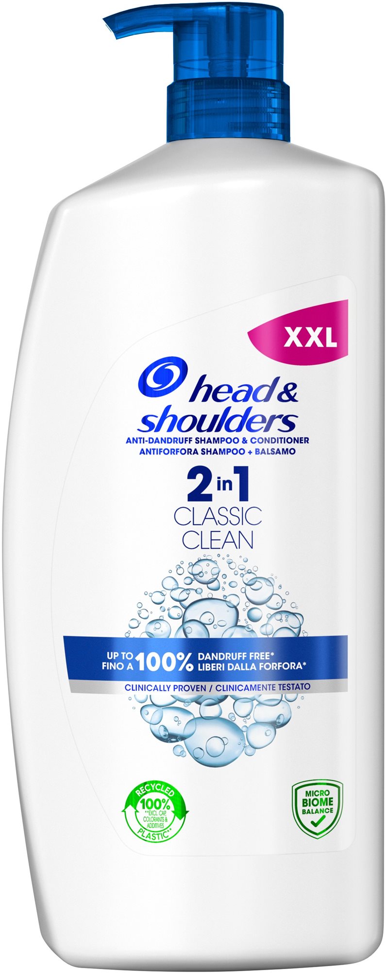 HEAD&SHOULDERS Classic Clean 2 az 1-ben 900 ml 