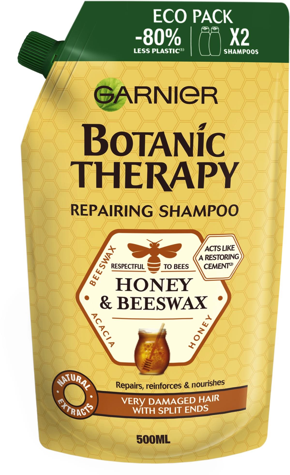 GARNIER Botanic Therapy Honey & Beeswax Shampoo refill 500 ml