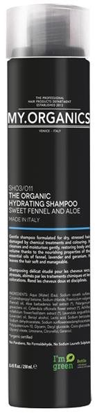 MY.ORGANICS The Organic Hydrating Shampoo Sweet Fennel and Aloe 250 ml