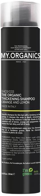 MY.ORGANICS The Organic Thickening Shampoo Orange and Lemon 250 ml