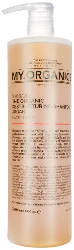 MY.ORGANICS The Organic Restructuring Shampoo Argan 1000 ml