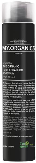 MY.ORGANICS The Organic Purify Shampoo Rosemary 250 ml