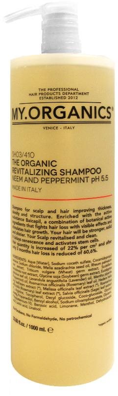 MY.ORGANICS The Organic Revitalizing Shampoo 1000 ml