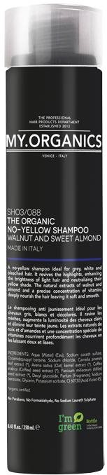 MY.ORGANICS The Organic No-Yellow Shampoo 250 ml