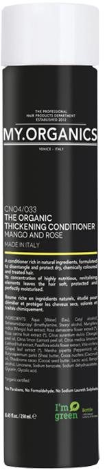 MY.ORGANICS The Organic Thickening Conditioner Mango and Rose 250 ml