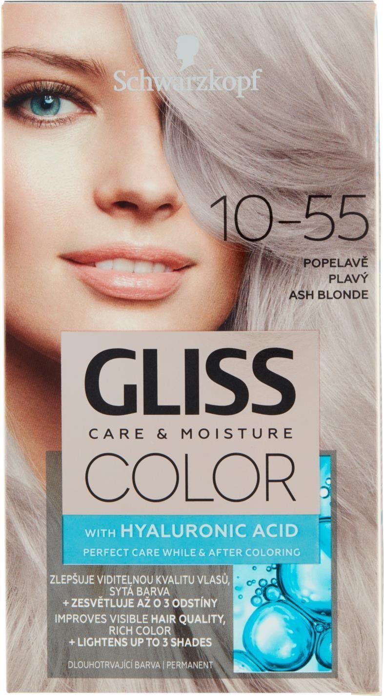 SCHWARZKOPF GLISS Color 10-55 Hamvas szőke 60 ml