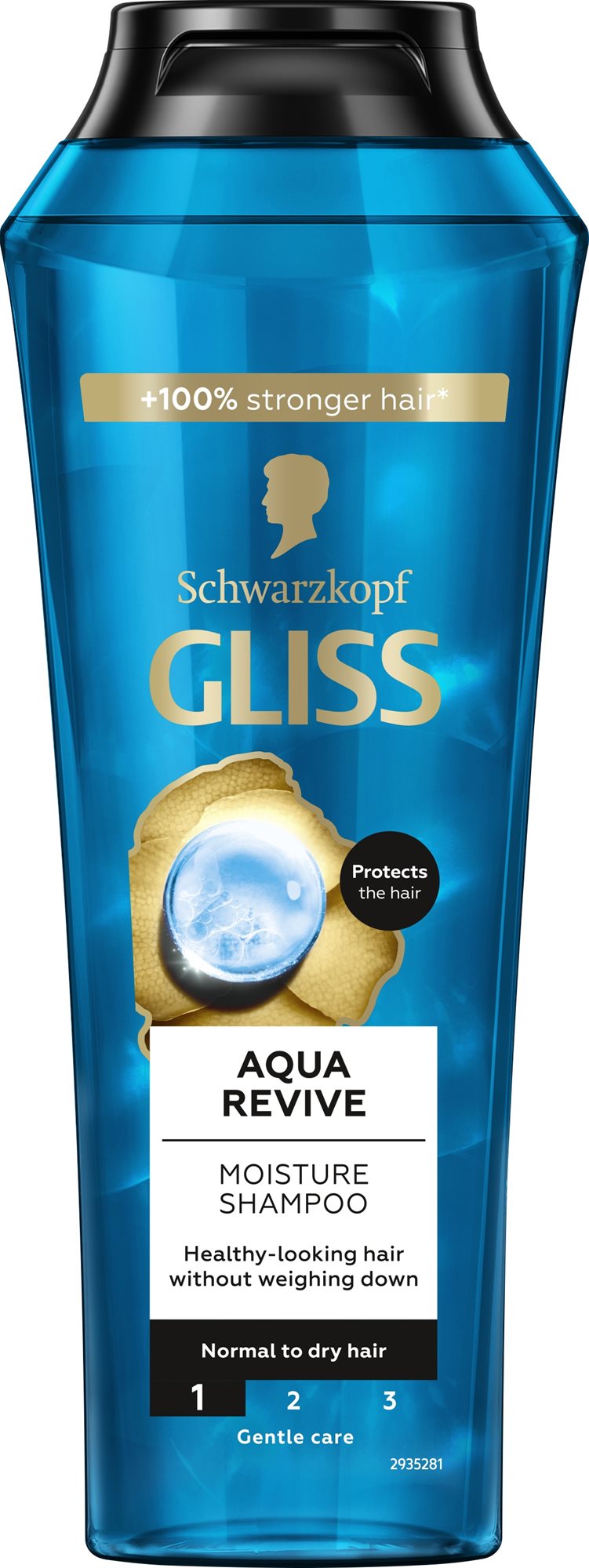 SCHWARZKOPF GLISS Aqua Revive Hidratáló sampon 250 ml