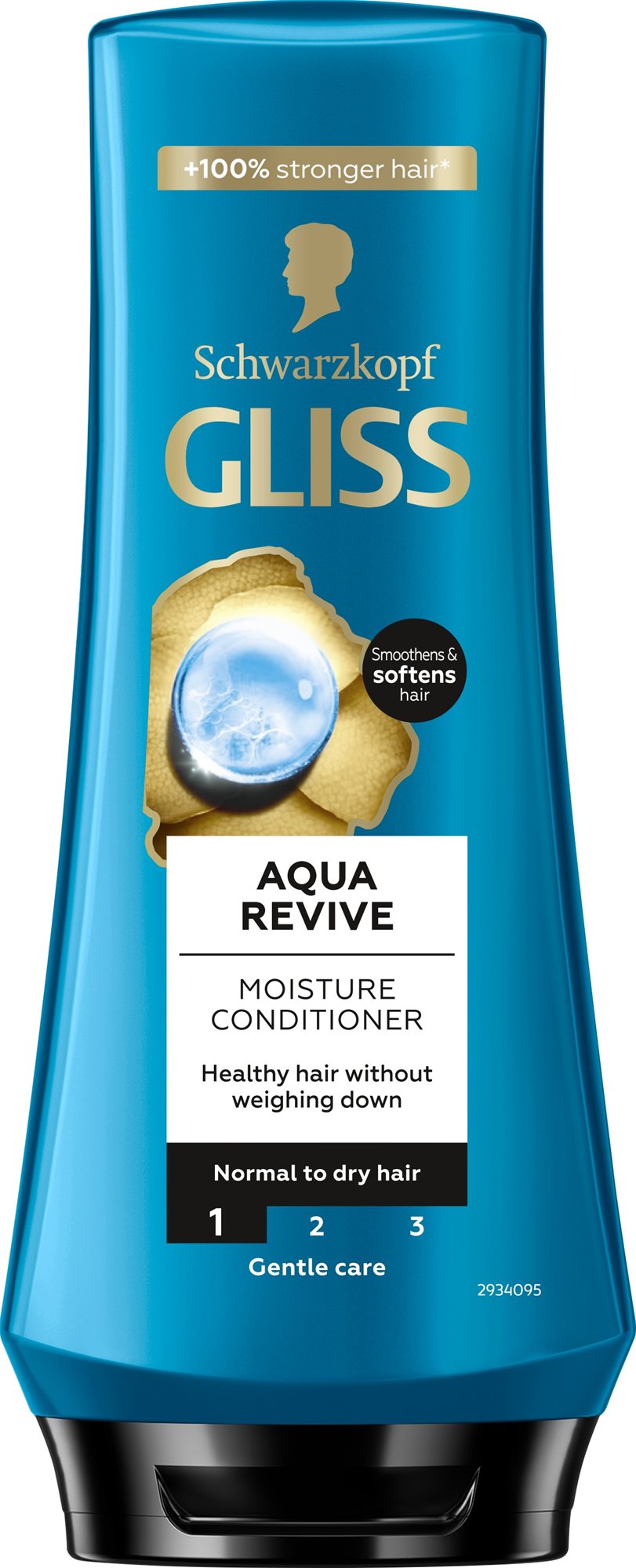 SCHWARZKOPF GLISS Aqua Revive Hidratáló hajbalzsam 200 ml