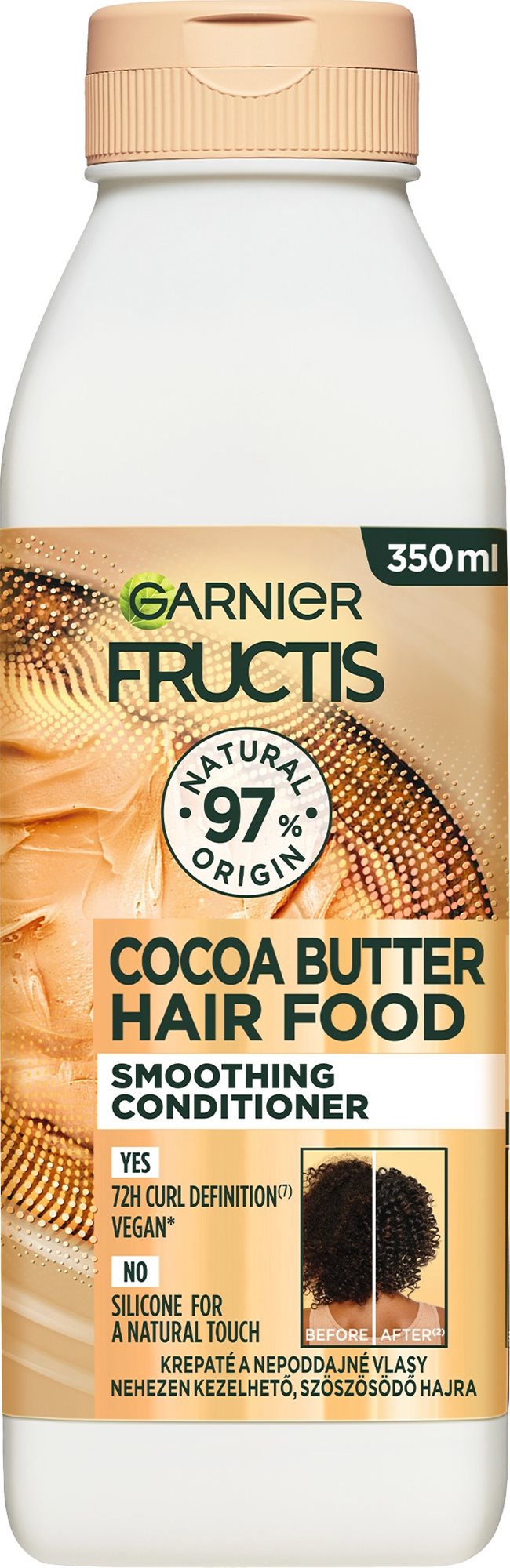 GARNIER Fructis Hair Food Cocoa Butter Simító balzsam 350 ml