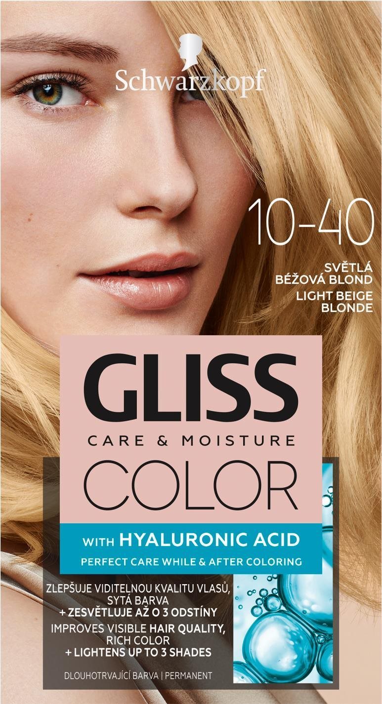 SCHWARZKOPF GLISS Color 10-40 Világos bézsszőke 60 ml