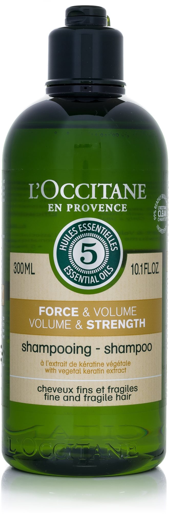 L'OCCITANE Essential Oils Volume & Strenght Shampoo 300 ml