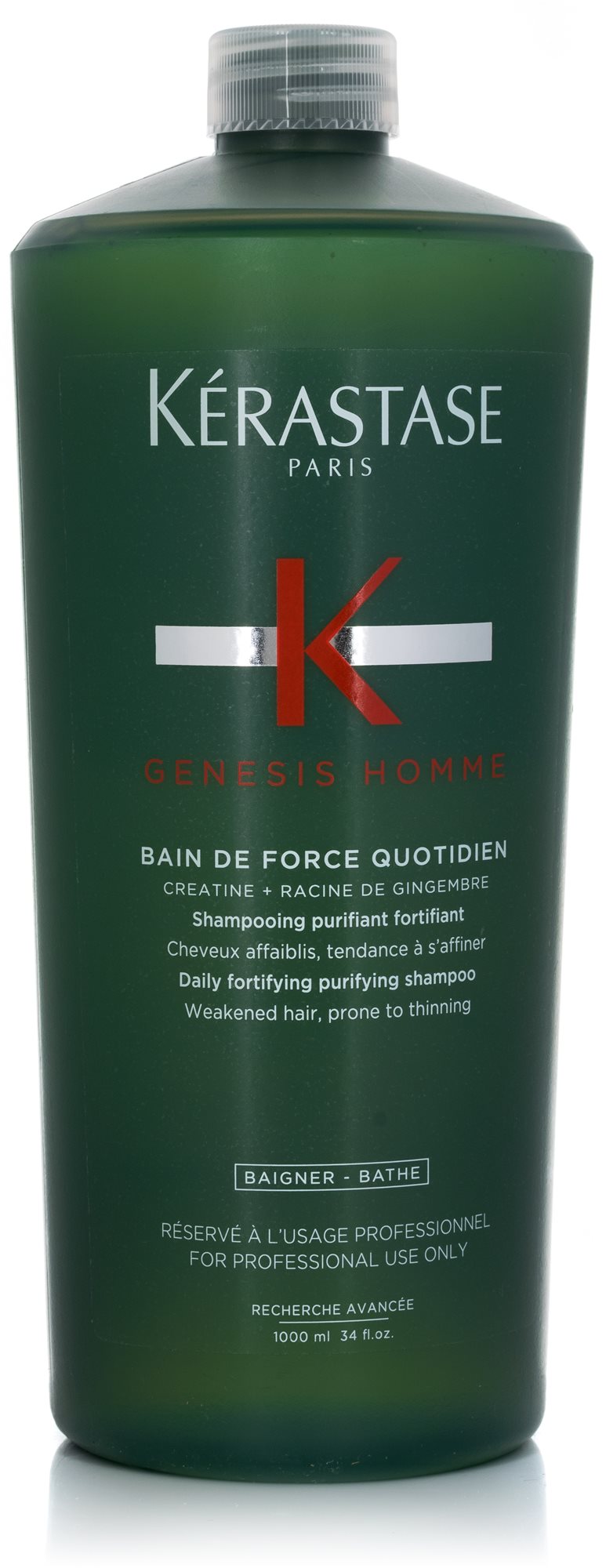 KÉRASTASE Genesis Homme Daily Purifying Fortifying Shampoo 1000 ml