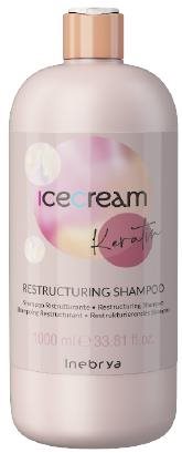 INEBRYA Ice Cream Keratin Restructuring Shampoo 1000 ml