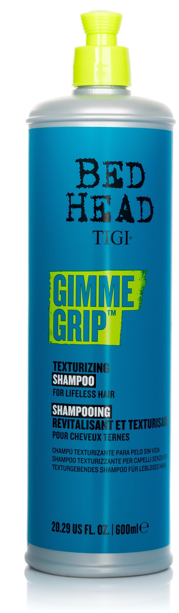 TIGI Bed Head Gimme Grip Texturizing Shampoo 600 ml