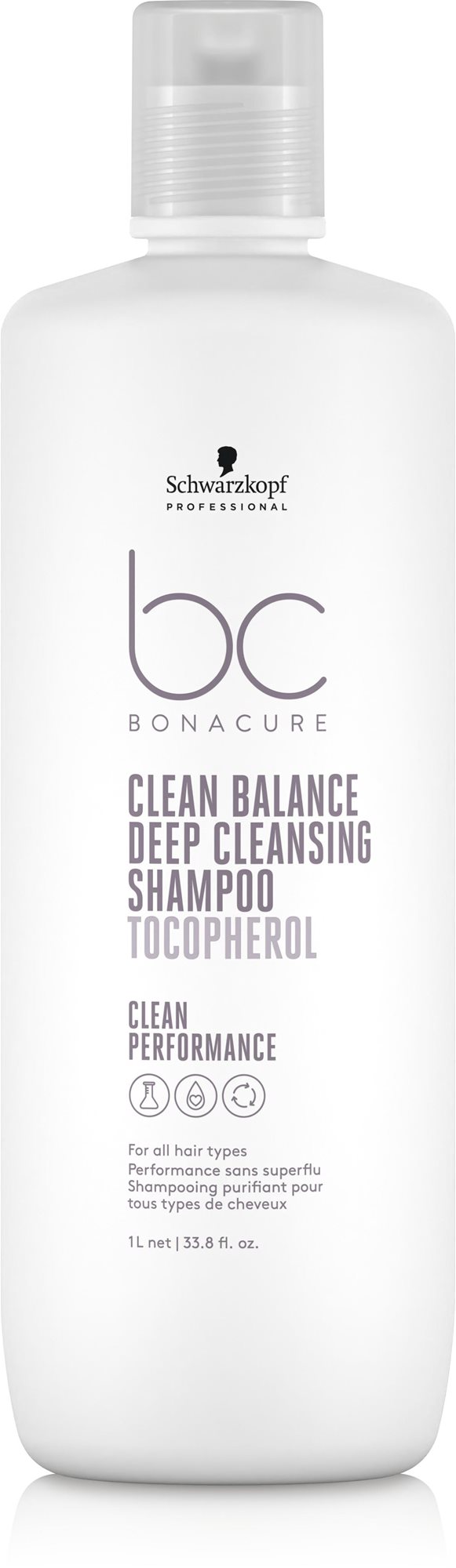 SCHWARZKOPF Professional BC Bonacure Clean Balance mélytisztító sampon 1000 ml
