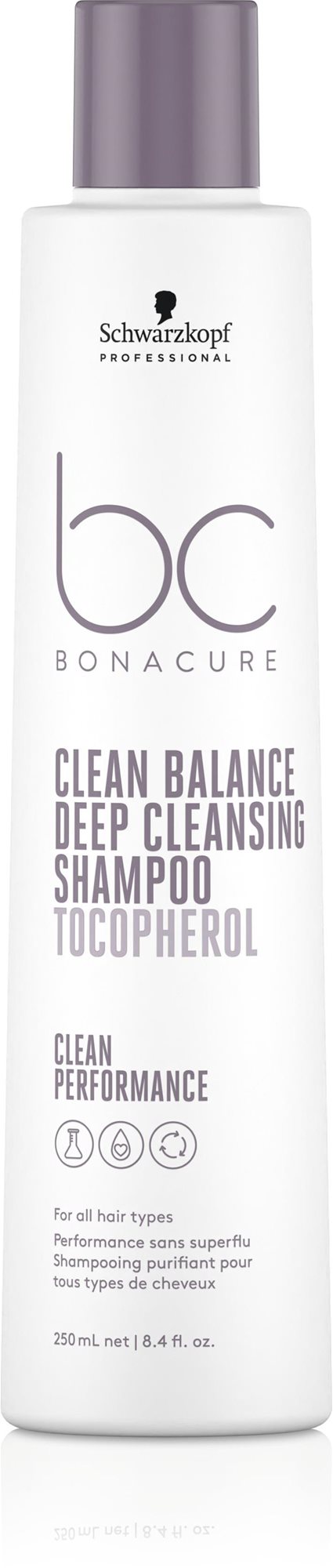 SCHWARZKOPF Professional BC Bonacure Clean Balance mélytisztító sampon 250 ml
