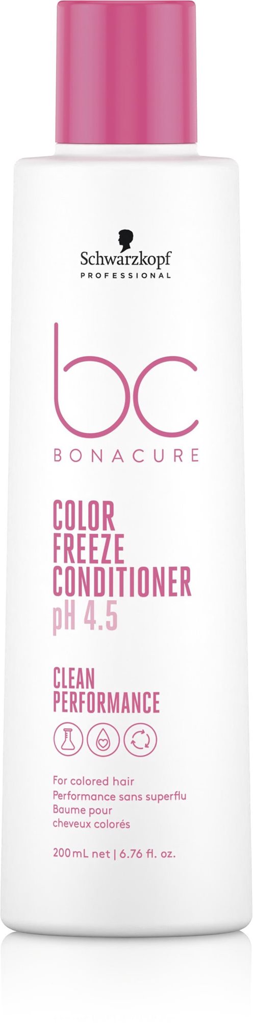 SCHWARZKOPF Professional BC Bonacure Clean Balance Color Freeze Hajbalzsam 200 ml