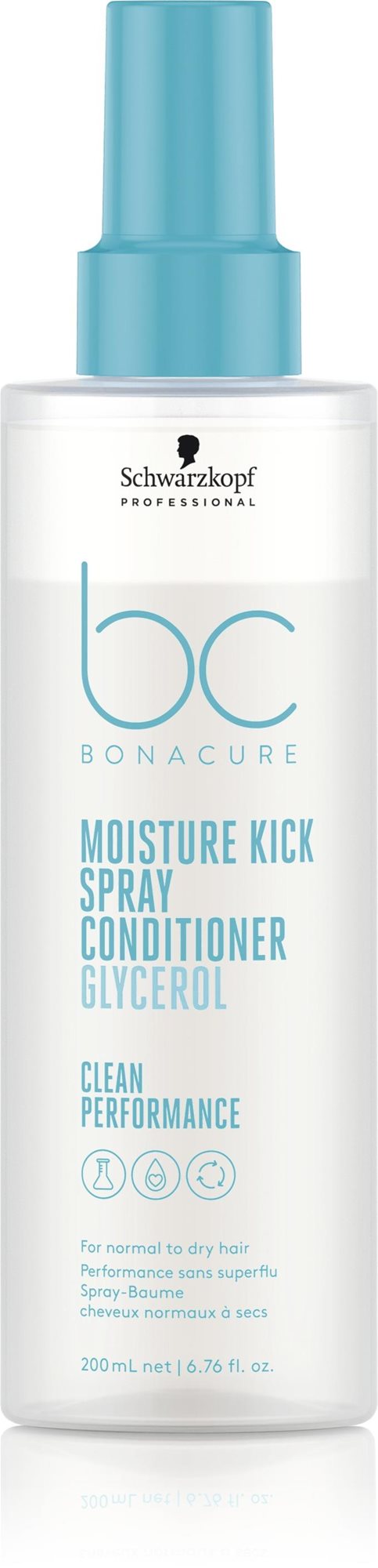 SCHWARZKOPF Professional BC Bonacure Clean Balance Moisture Kick kondicionáló spray 200 ml