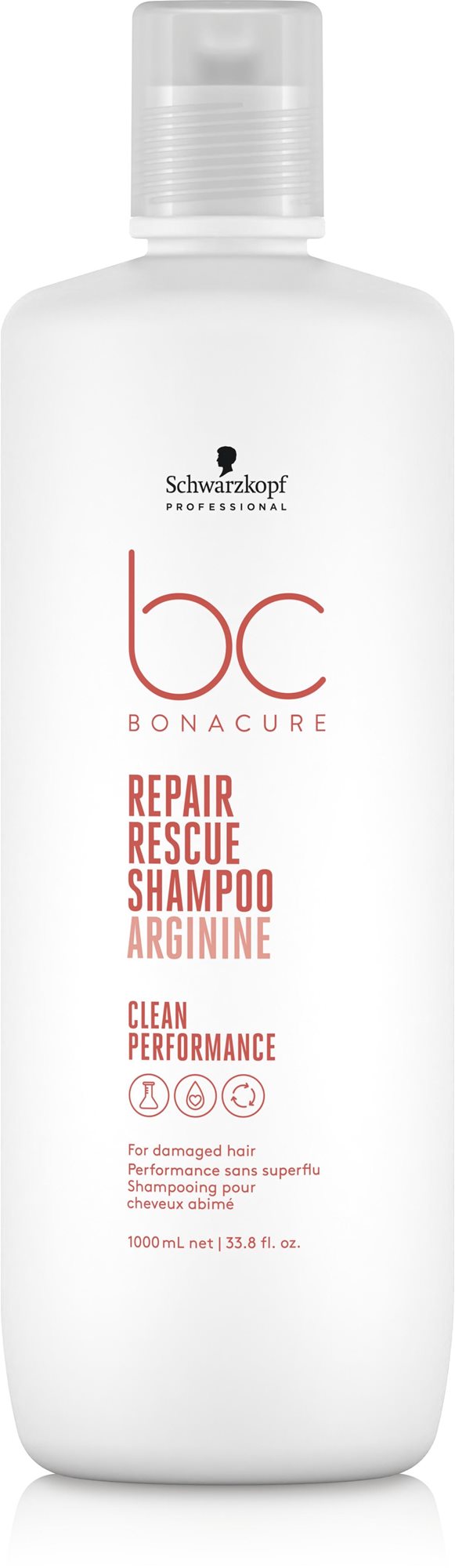 SCHWARZKOPF Professional BC Bonacure Clean Balance Repair Rescue sampon 1000 ml