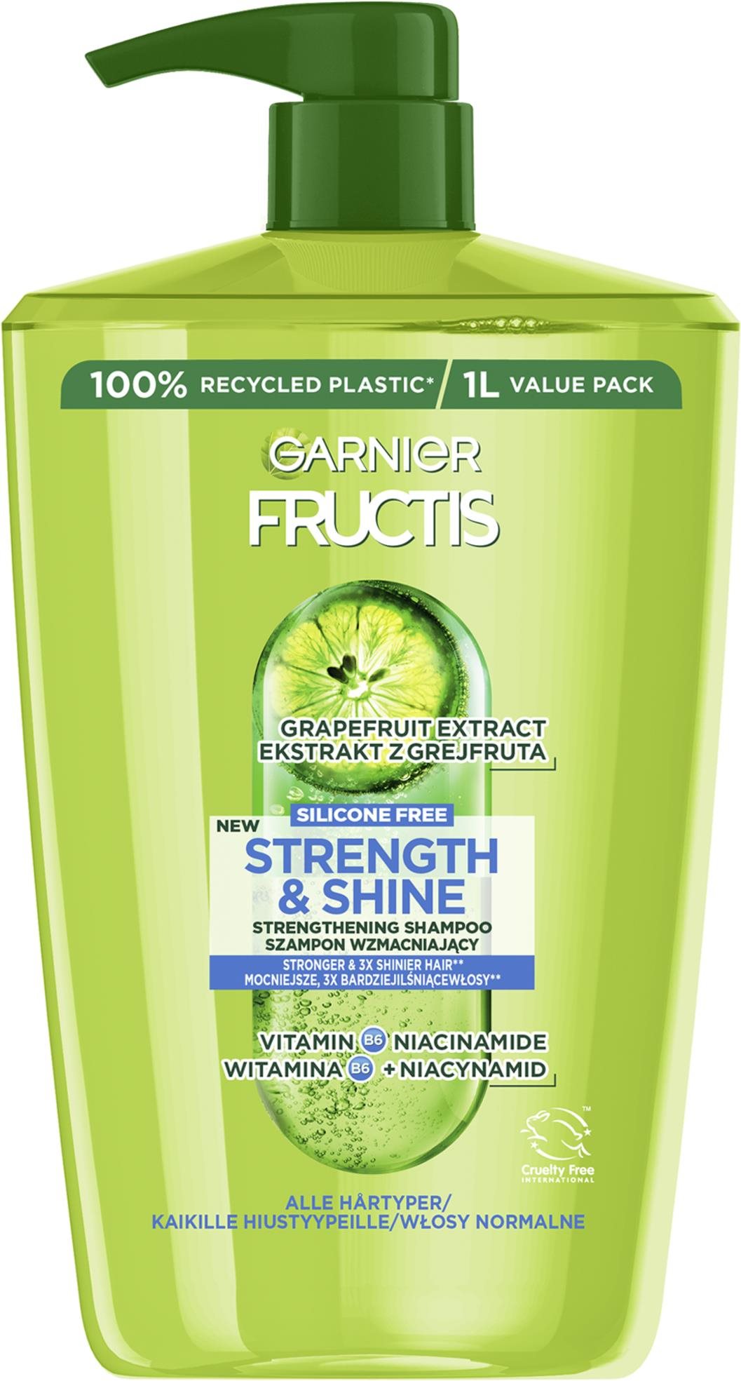 GARNIER Fructis Strength & Shine sampon 1000 ml