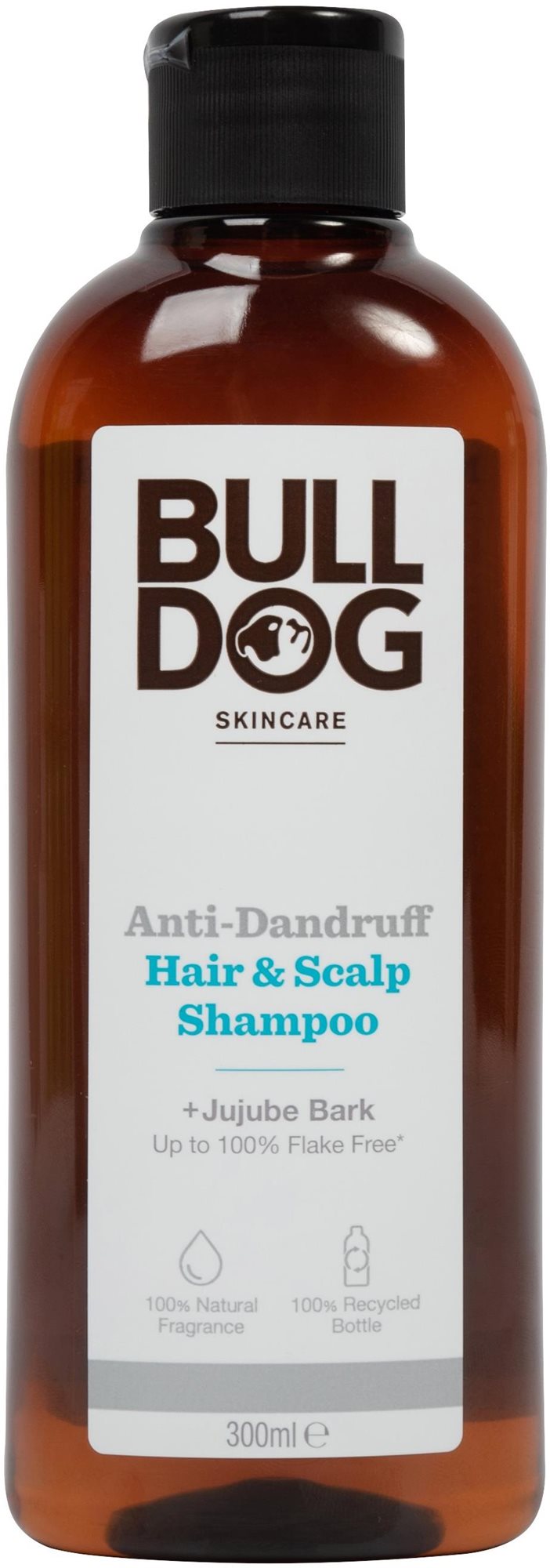 BULLDOG Anti-Dandruff Shampoo Jujube Bark 300 ml