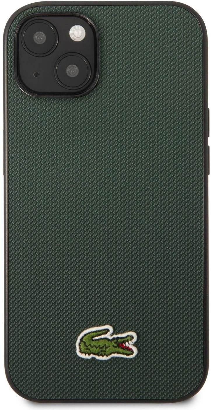 Lacoste Iconic Petit Pique Logo iPhone 14 Plus sötétzöld hátlap tok