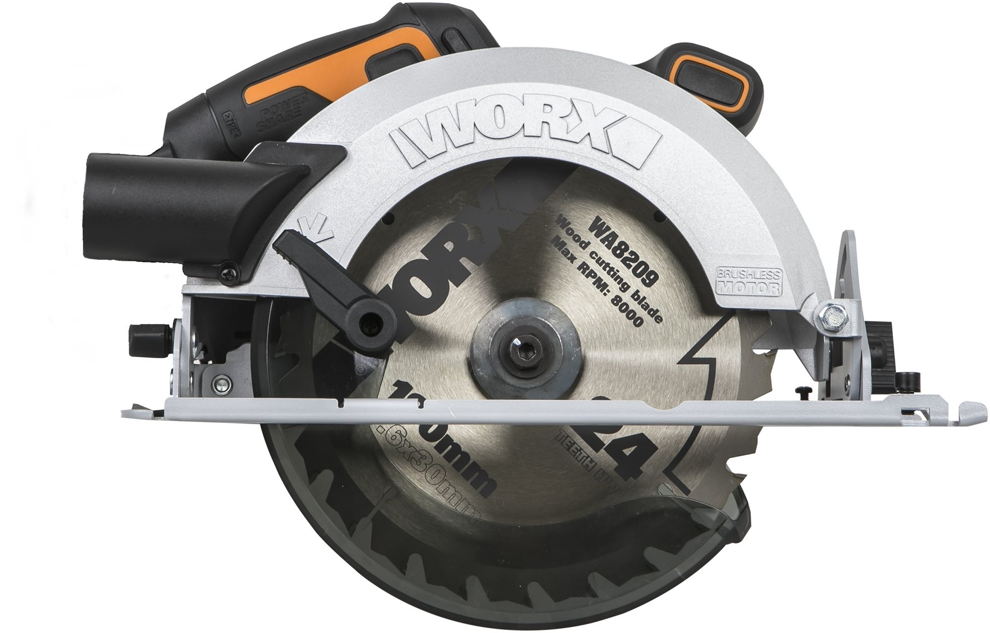 Worx WX520.9 Akkus körfűrész (akku nélkül)