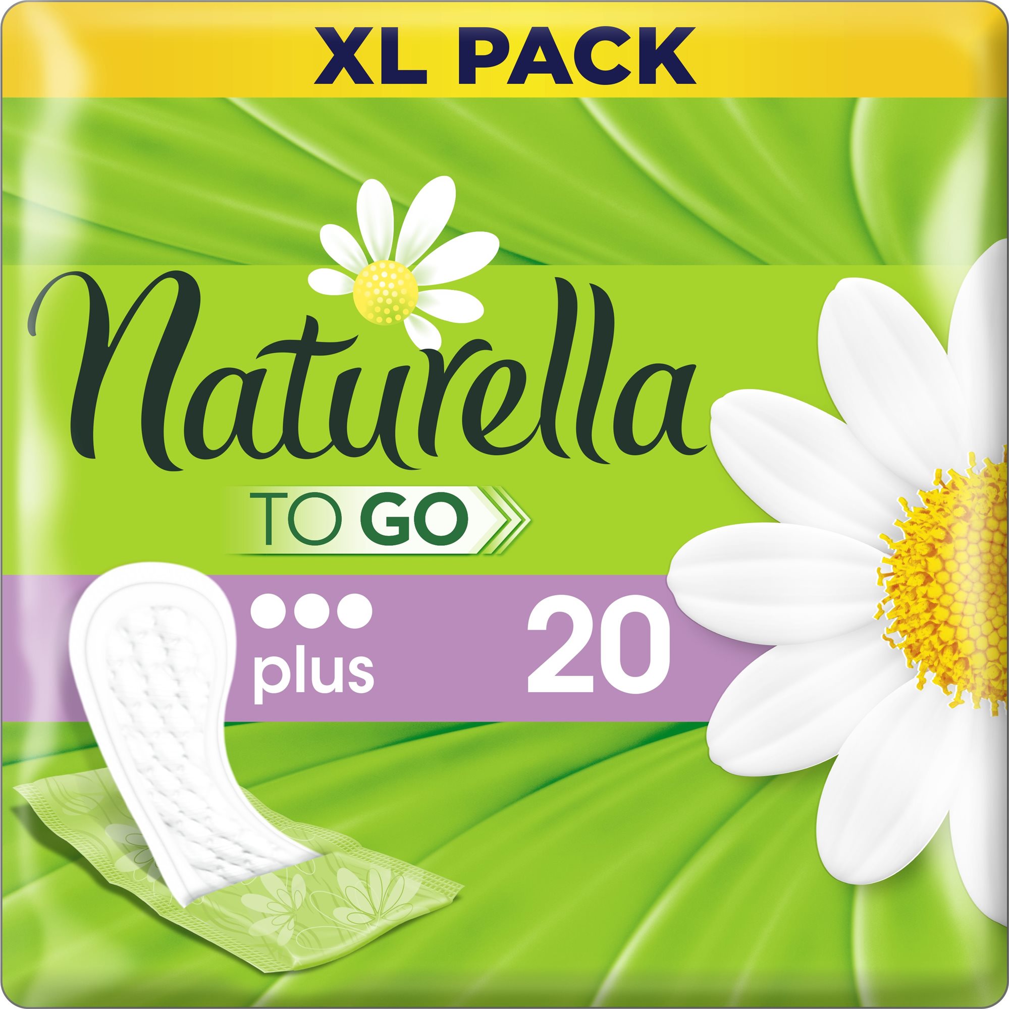 NATURELLA Plus To Go intimbetét 20 db