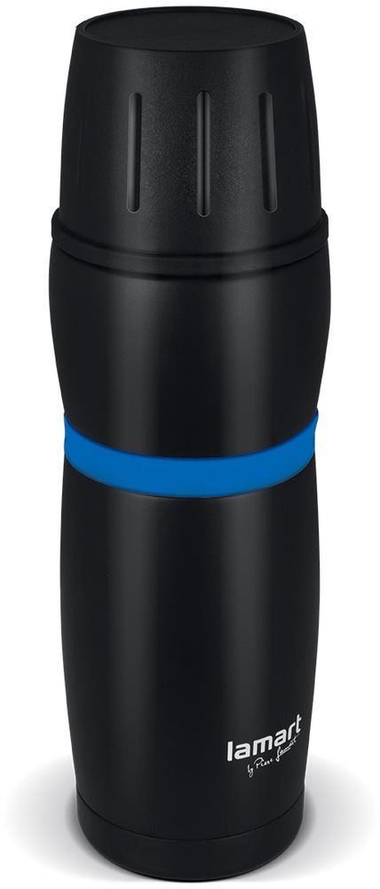 Lamart Termosz 480 ml fekete/kék CUP LT4053