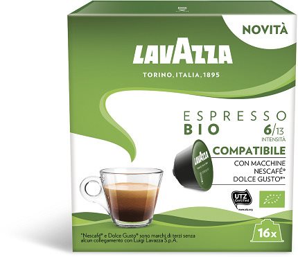 Kávékapszula Lavazza DGC Espresso Bio 16 db