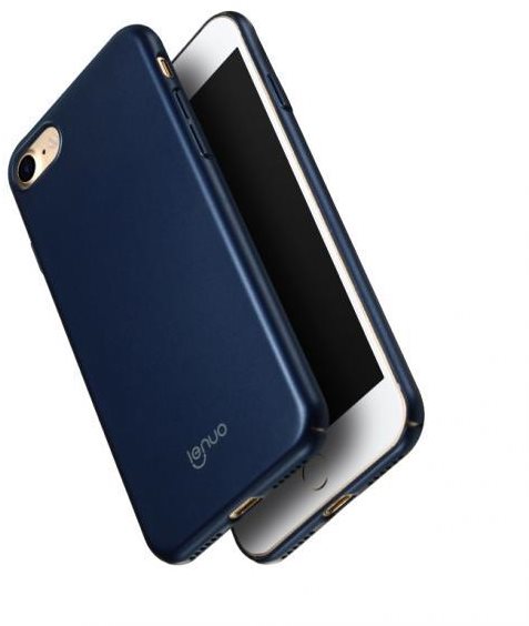 Lenuo Leshield iPhone SE 2020/8/7 kék tok