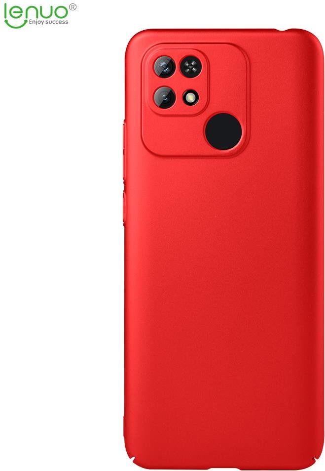 Lenuo Leshield Tok a Xiaomi Redmi 10C készülékhez - piros