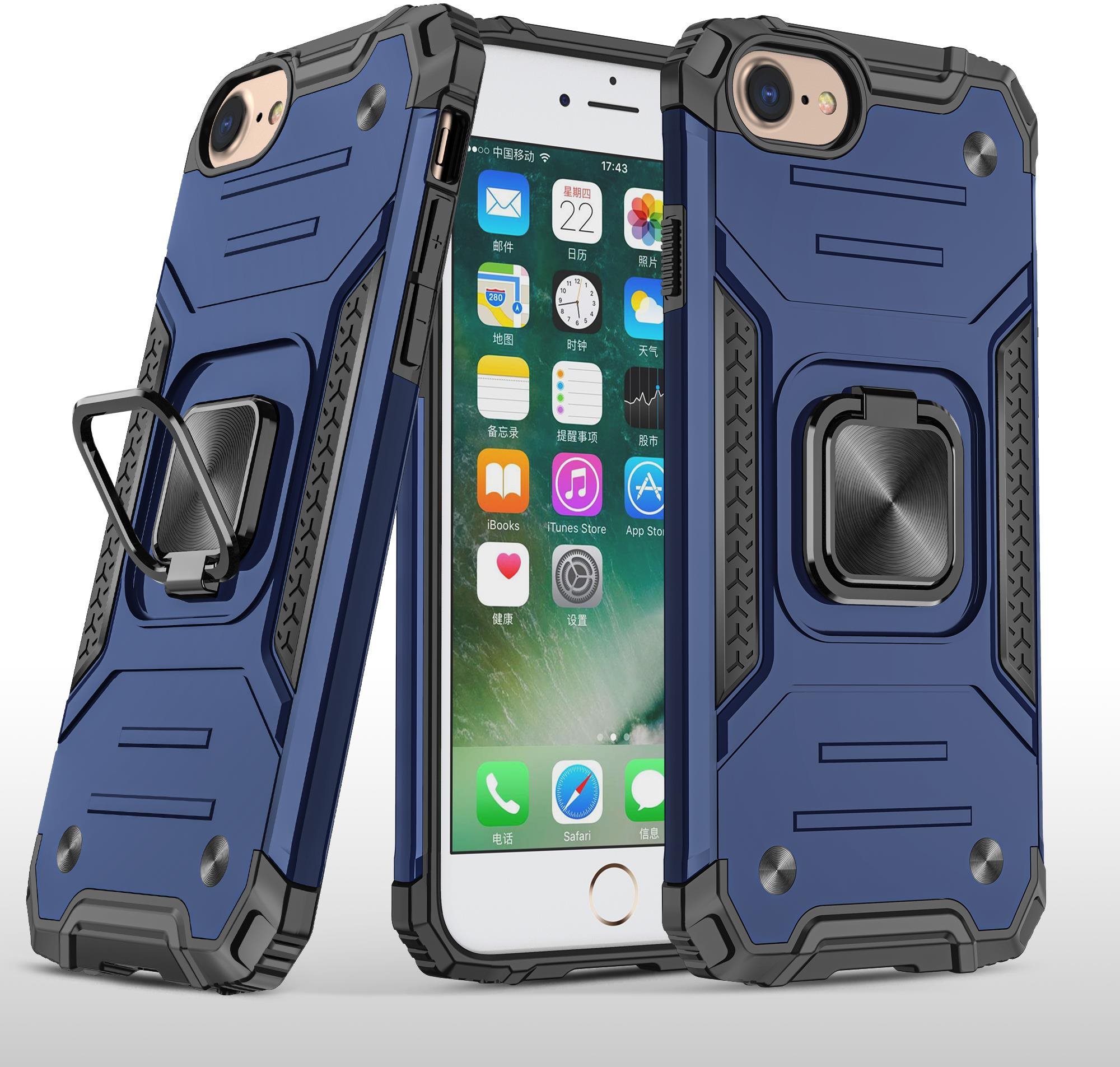 Lenuo Union Armor Tok az iPhone 7 / 8 / SE 2020 / SE 2022 készülékhez - kék