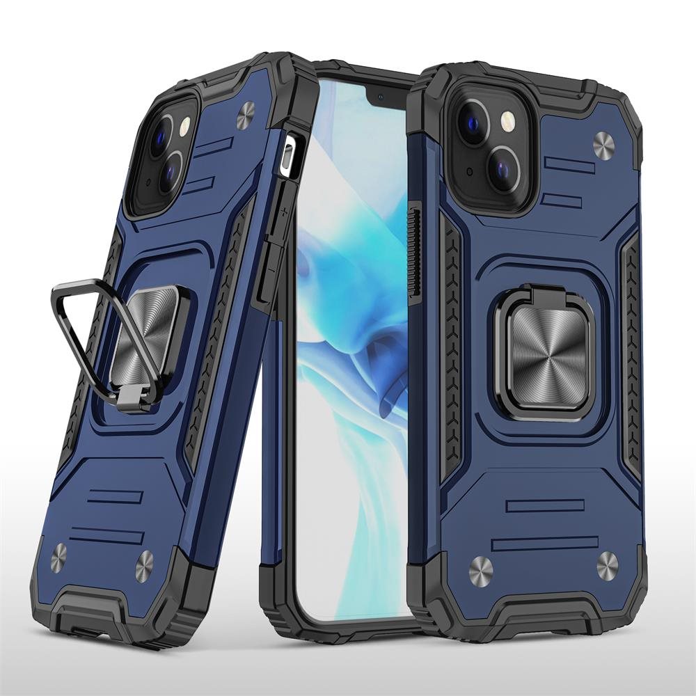 Lenuo Union Armor Tok az iPhone 13 készülékhez - kék