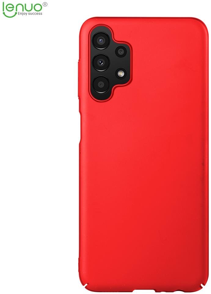 Lenuo Leshield tok Samsung Galaxy A13 készülékhez, piros