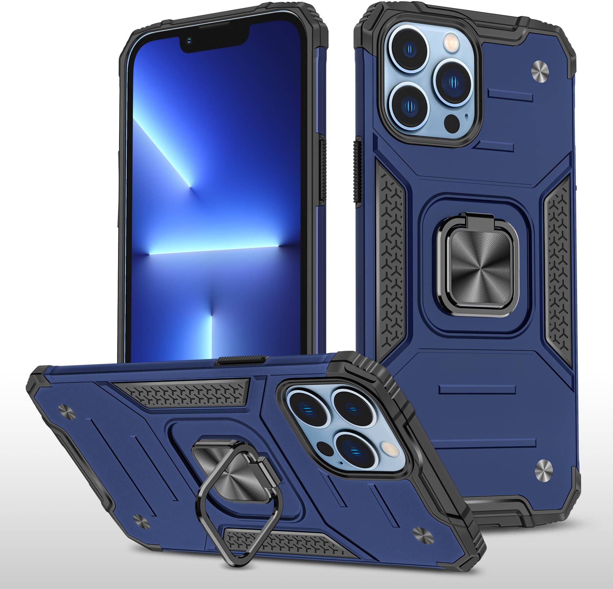 Lenuo Union Armor iPhone 14 Pro kék tok